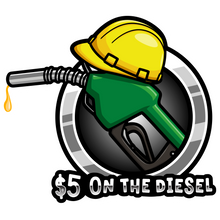 Load image into Gallery viewer, FIVE ON THE DIESEL STICKER
