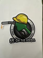 Load image into Gallery viewer, FIVE ON THE DIESEL STICKER
